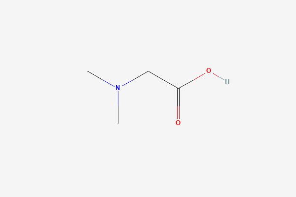 Dimethylglycine 2D chemical structure