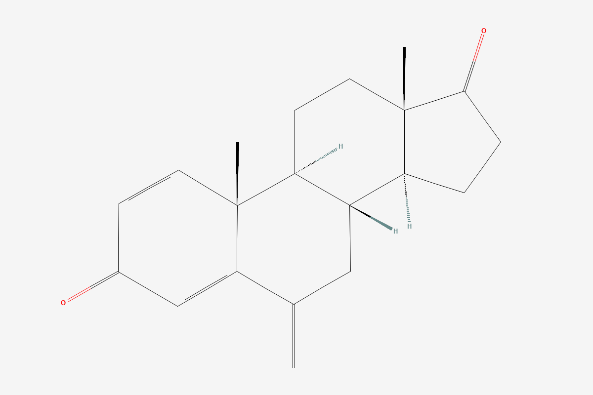 Exemestane 2D chemical structure