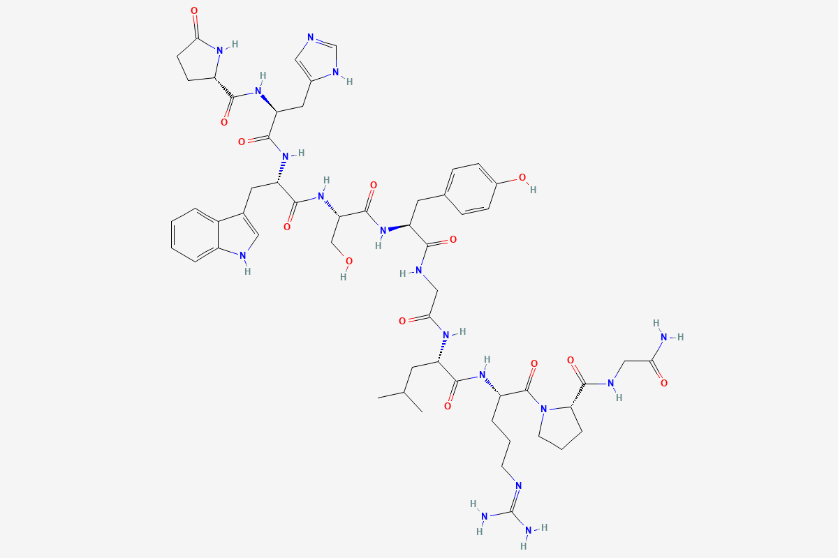 Gonadorelin 2D chemical structure