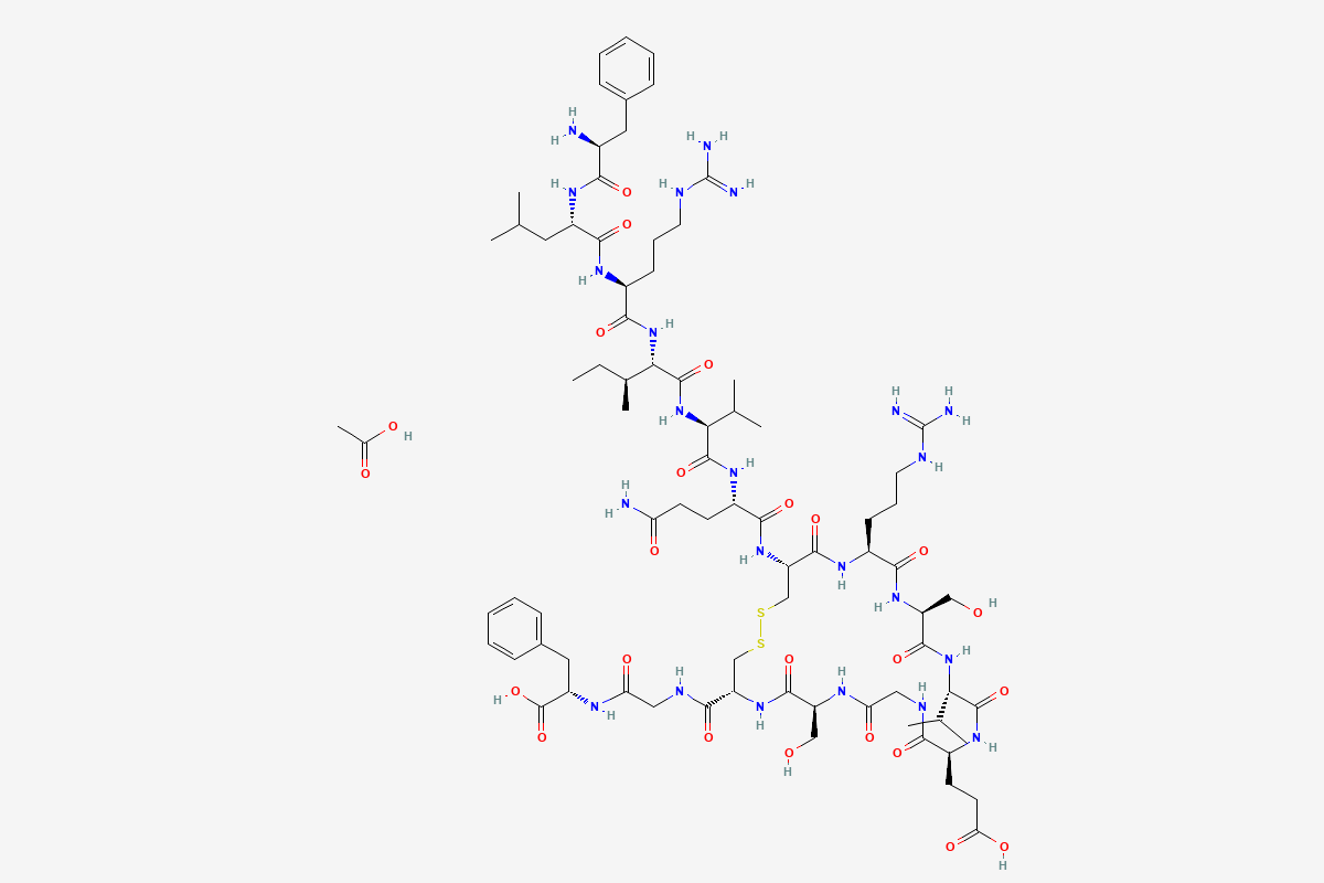 hGH fragment 176-191 2D chemical structure