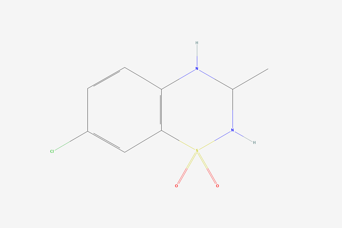 IDRA-21 2D chemical structure