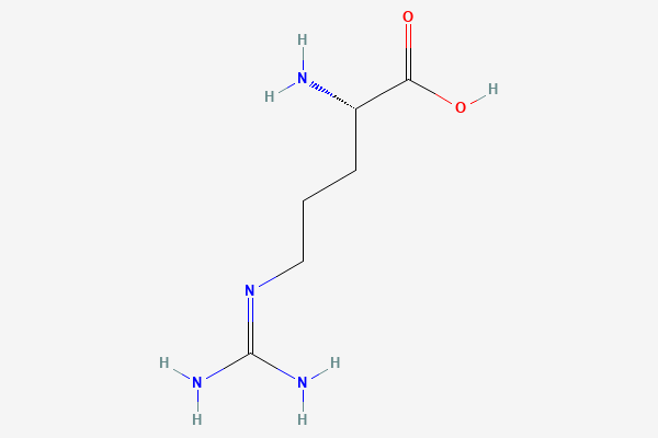 L-Arginine 2D chemical structure