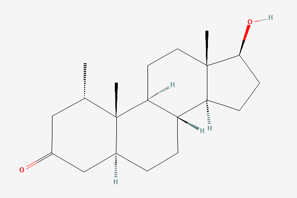 Mesterolone 2D chemical structure