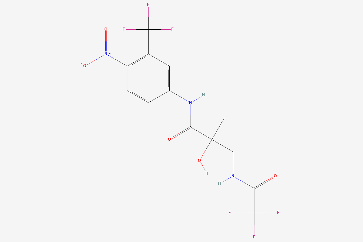 Topilutamide 2D chemical structure